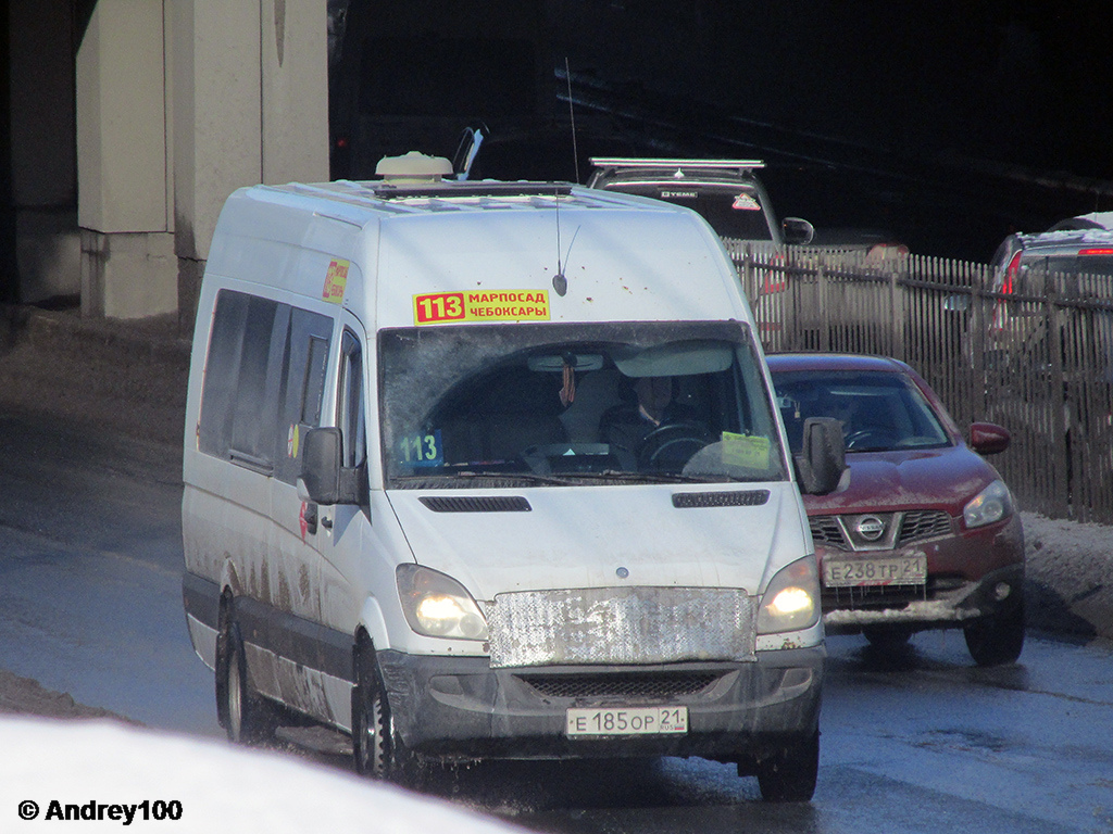 Чувашия, Луидор-22360C (MB Sprinter) № Е 185 ОР 21