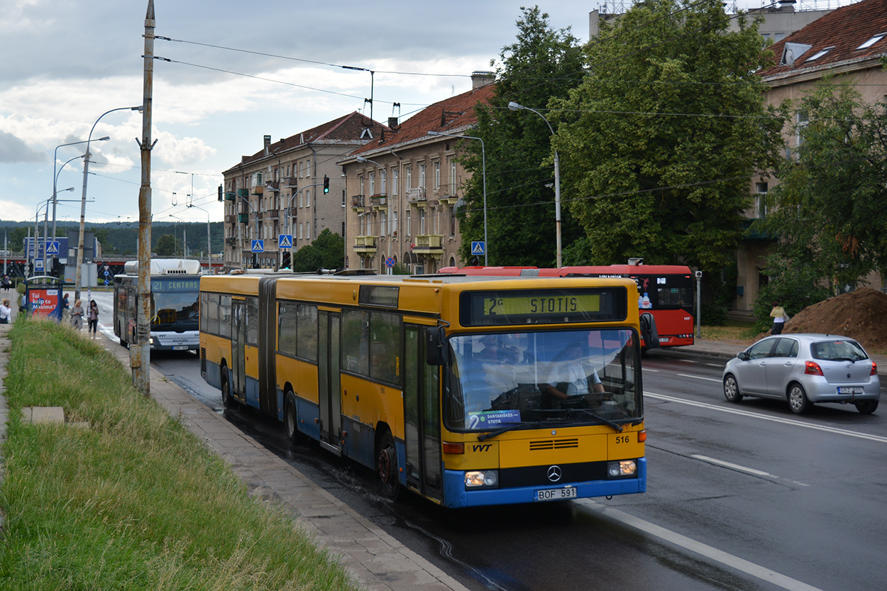 Литва, Mercedes-Benz O405GN № 516