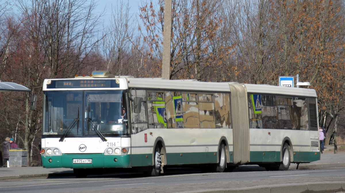 Санкт-Петербург, ЛиАЗ-6213.20 № 2114