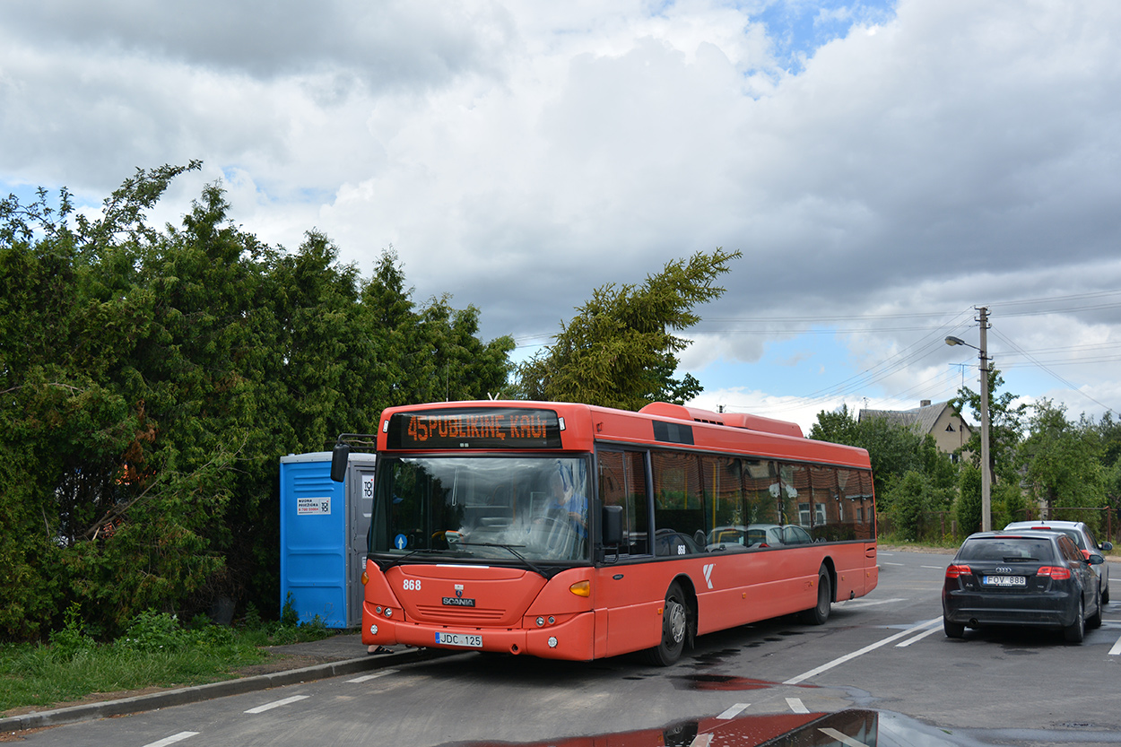 Литва, Scania OmniCity II № 868