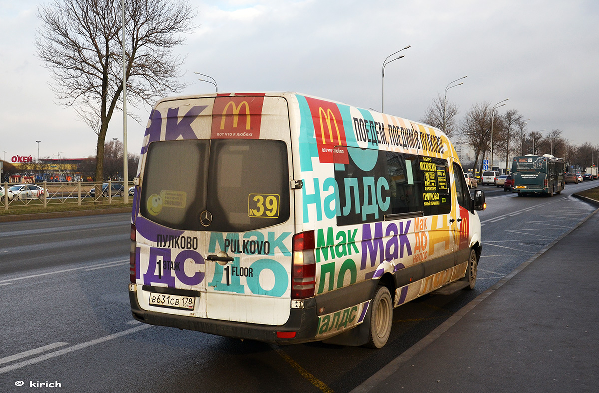 Санкт-Петербург, Луидор-22360C (MB Sprinter) № 2071