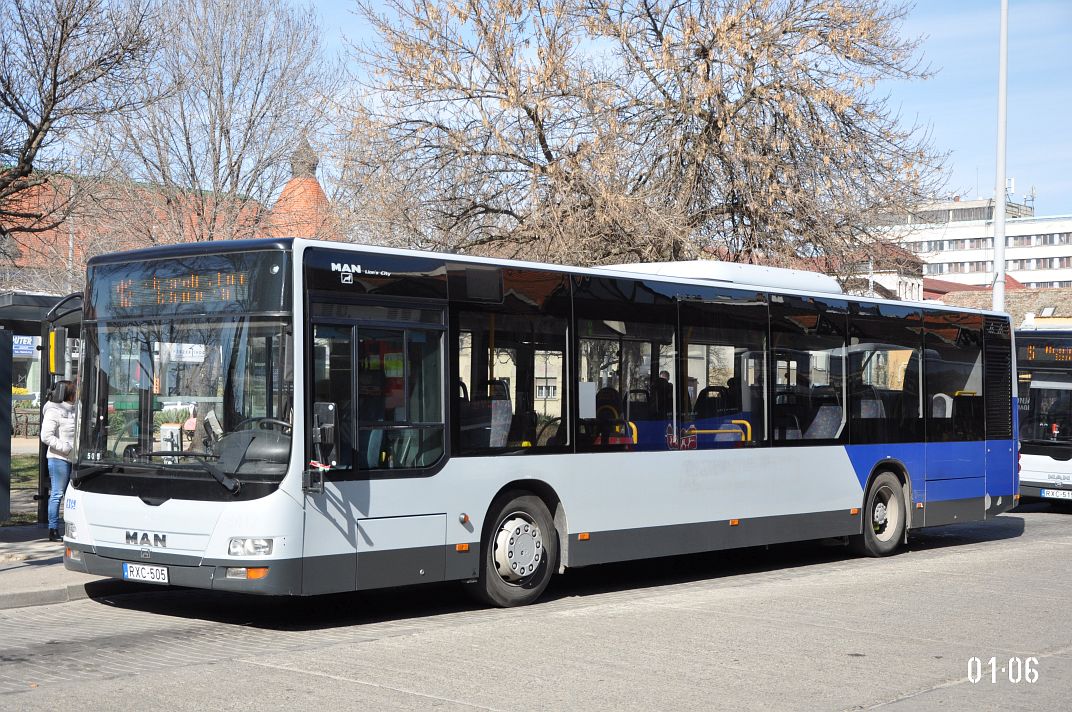 Венгрия, MAN A37 Lion's City NL263 № RXC-505