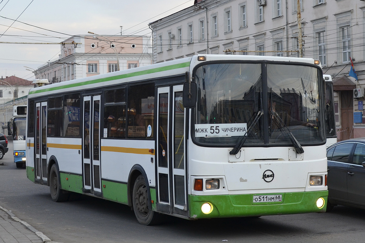 Тамбовская область, ЛиАЗ-5256.53 № О 511 НМ 68