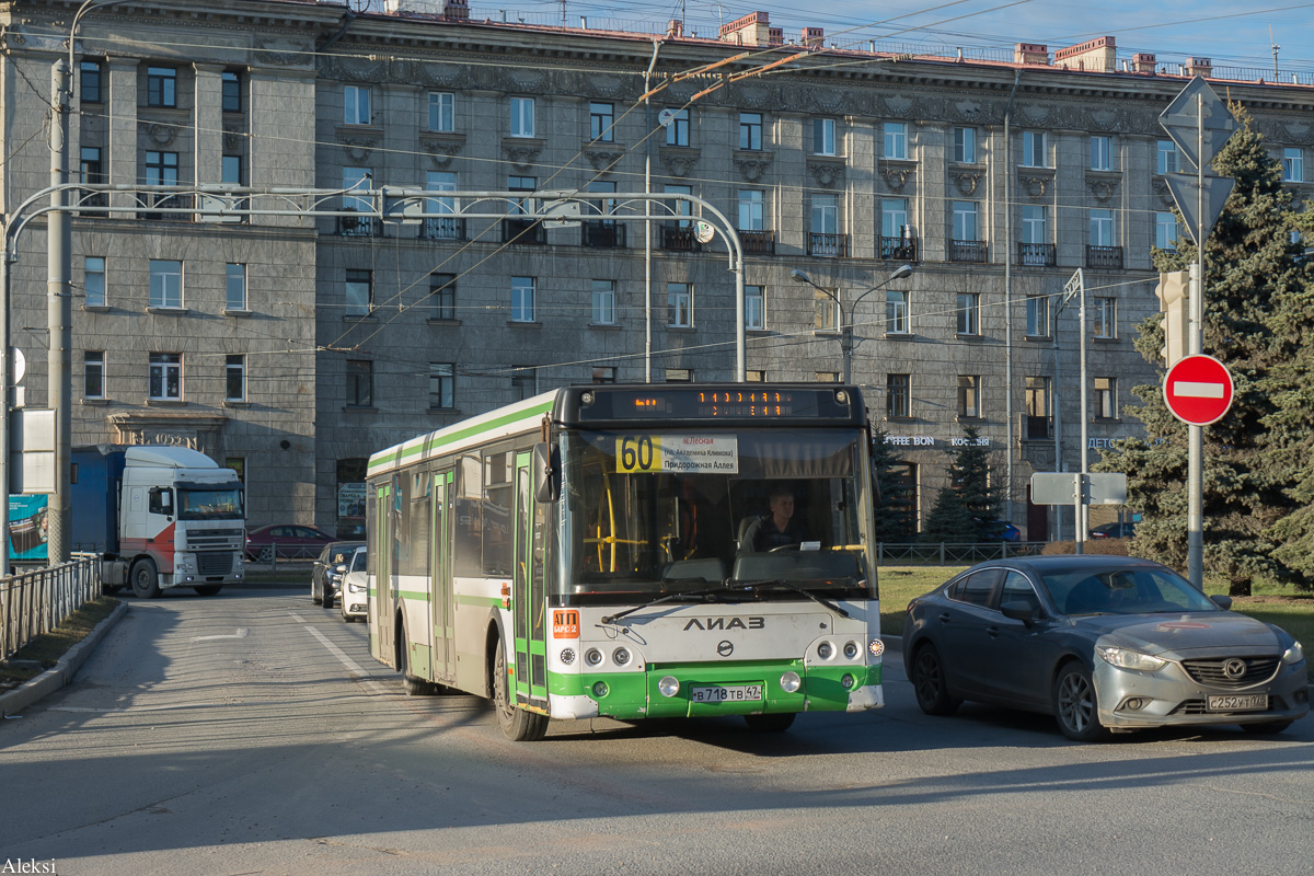 Санкт-Петербург, ЛиАЗ-5292.21 № 025