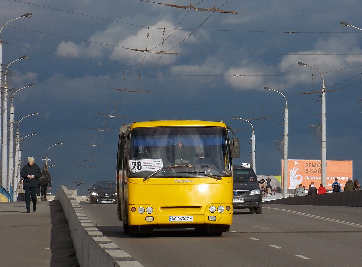 Волынская область, Богдан А09202 (ЛуАЗ) № AC 0436 CM