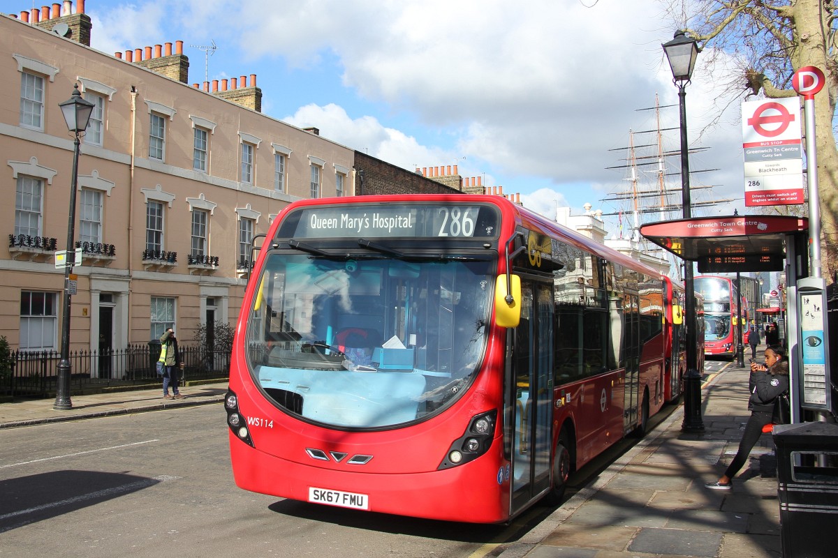 Великобритания, Wright StreetLite № WS114
