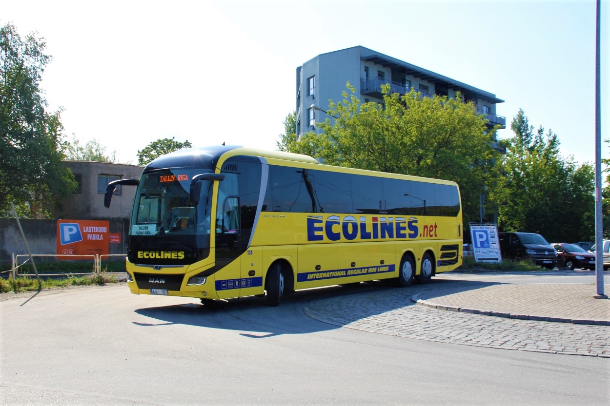 Латвия, MAN R08 Lion's Coach L RHC464 L № 158