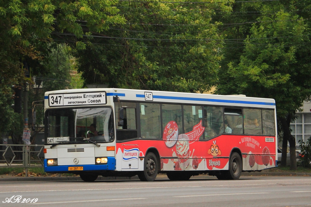 Obwód lipiecki, Mercedes-Benz O405N2 Nr АЕ 281 48