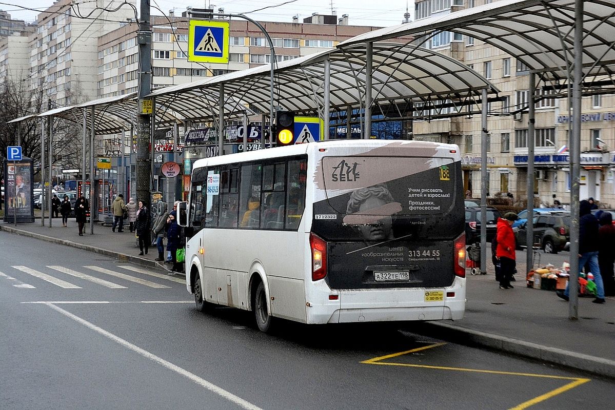 Saint Petersburg, PAZ-320435-04 "Vector Next" # А 322 ТЕ 198