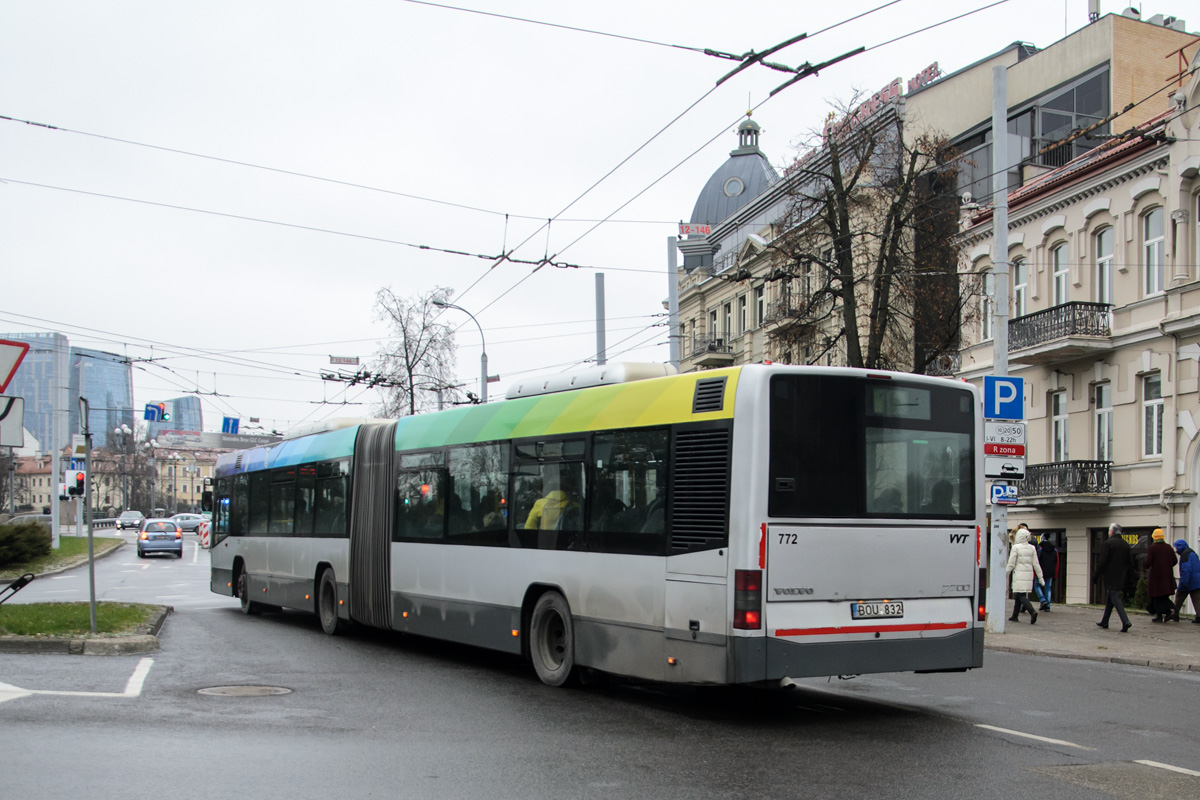 Литва, Volvo 7700A № 772