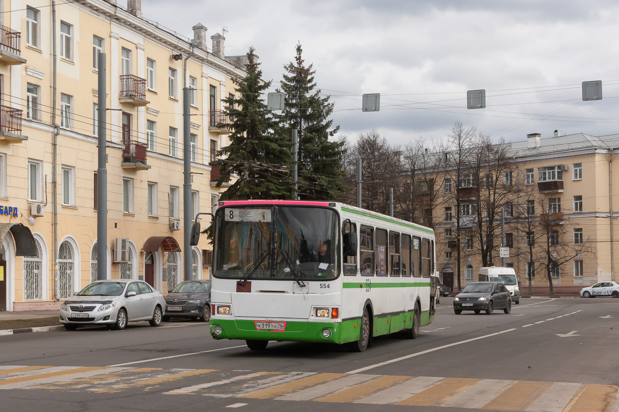 Ярославская область, ЛиАЗ-5256.26 № 554