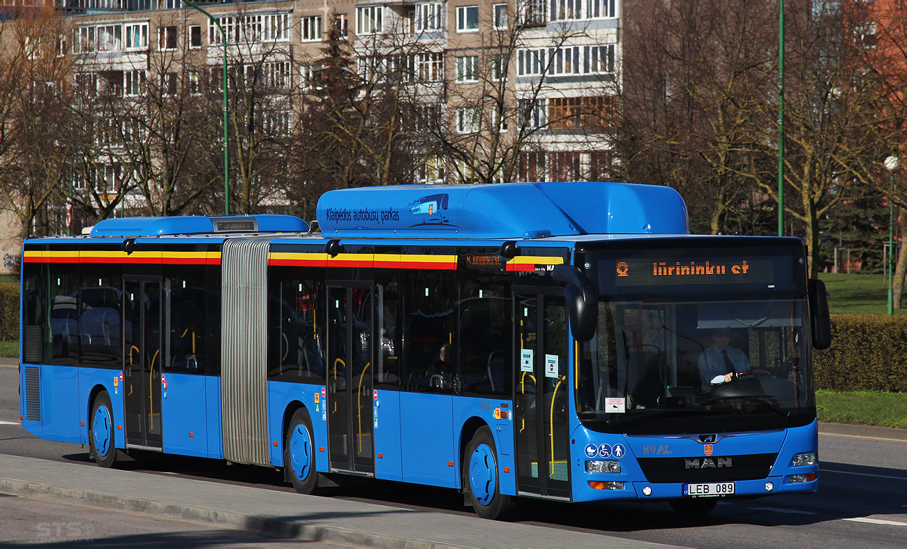 Литва, MAN A23 Lion's City G NG313 CNG № 89