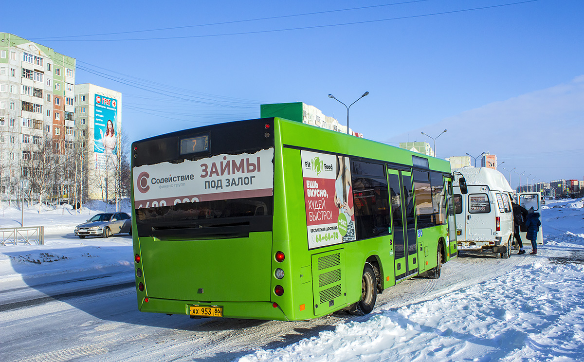 Khanty-Mansi AO, MAZ-206.068 Nr. 2157