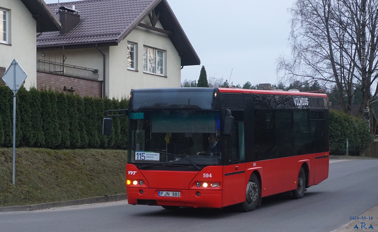 Литва, Neoplan N4407 Centroliner № 594