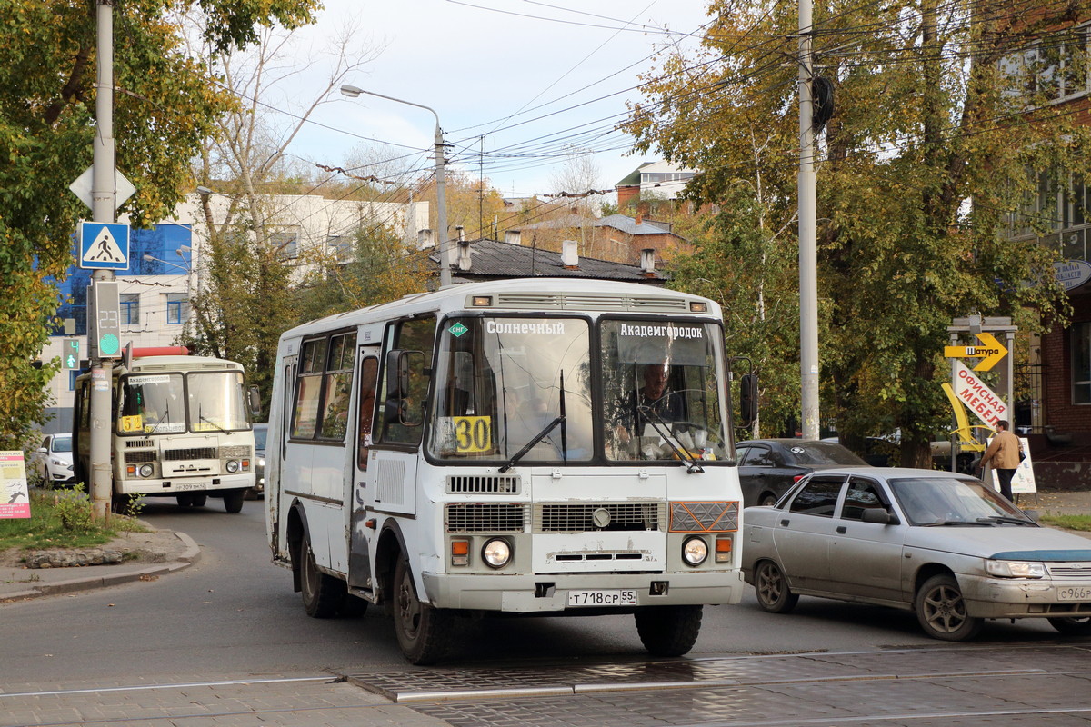 Томская область, ПАЗ-32054 № Т 718 СР 55