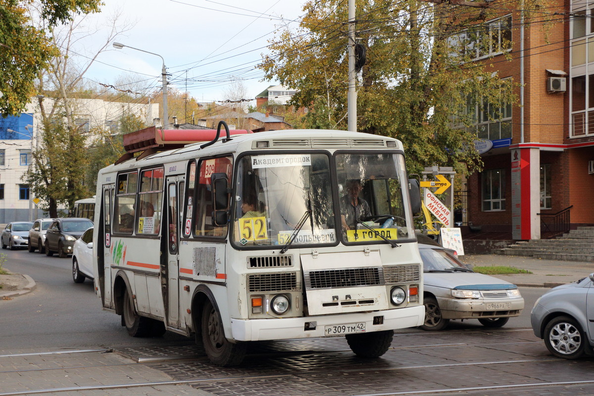 Томская область, ПАЗ-32054 № Р 309 ТМ 42