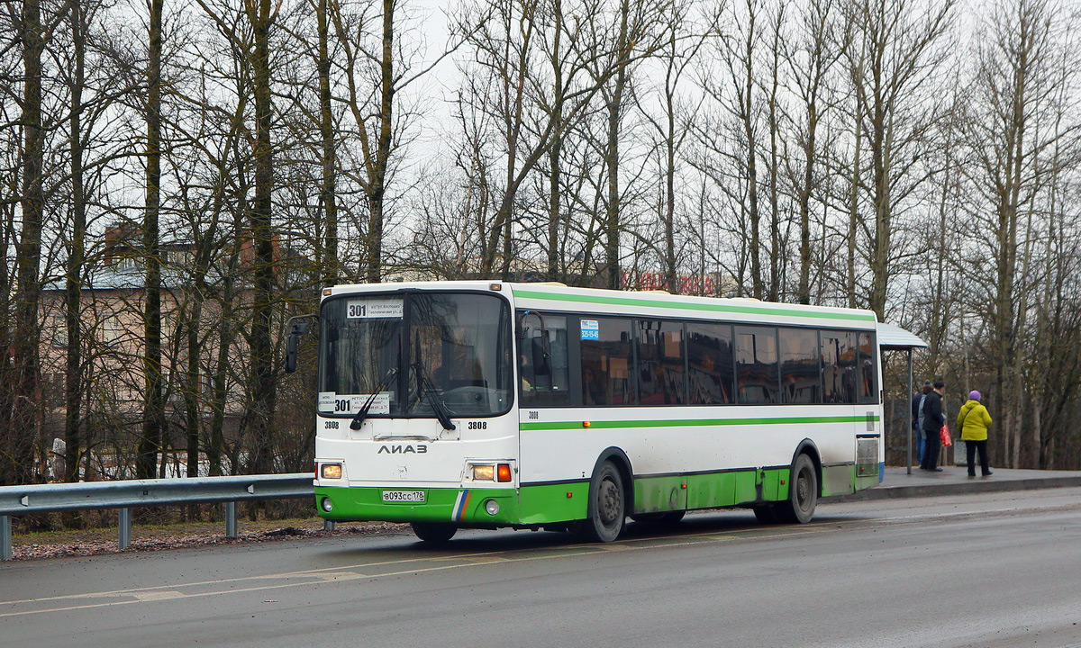 Sankt Peterburgas, LiAZ-5293.60 Nr. 3808