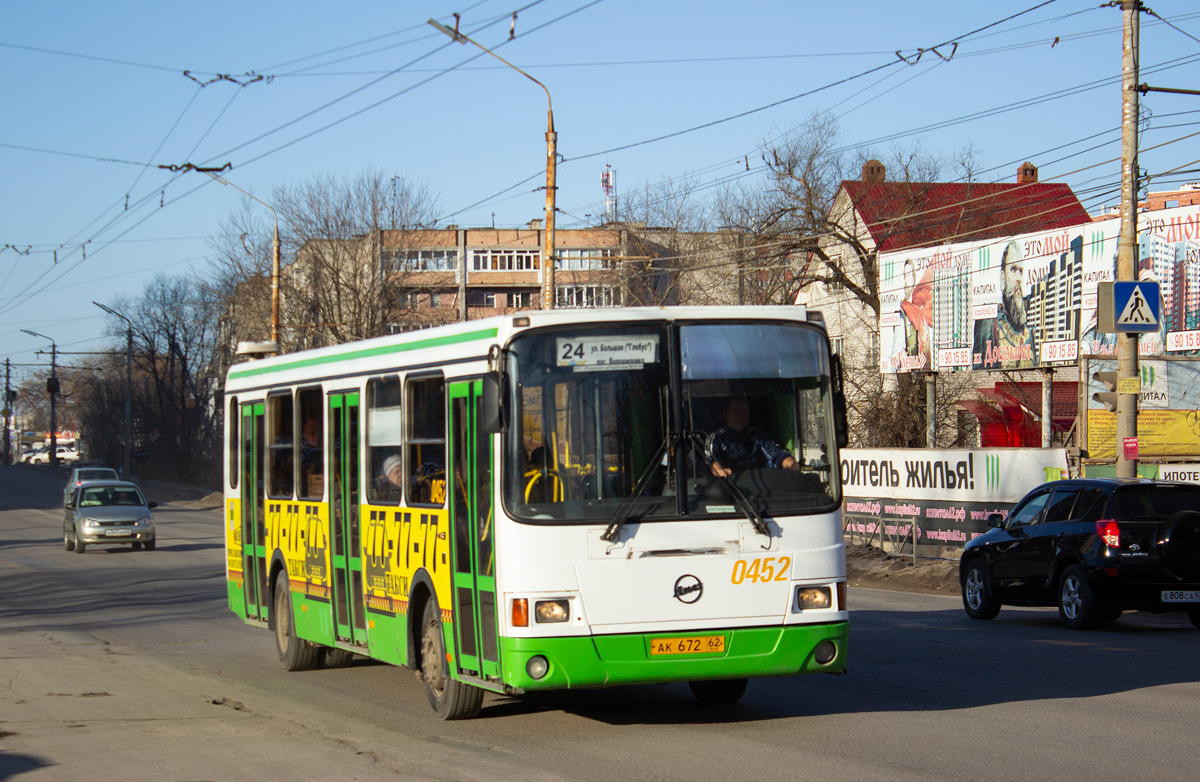 Рязанская область, ЛиАЗ-5256.26 № 0452