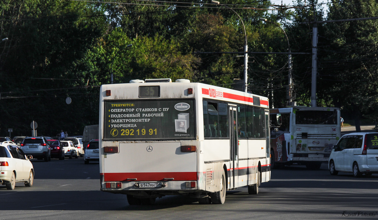 Новасібірская вобласць, Mercedes-Benz O407 № В 147 МН 154