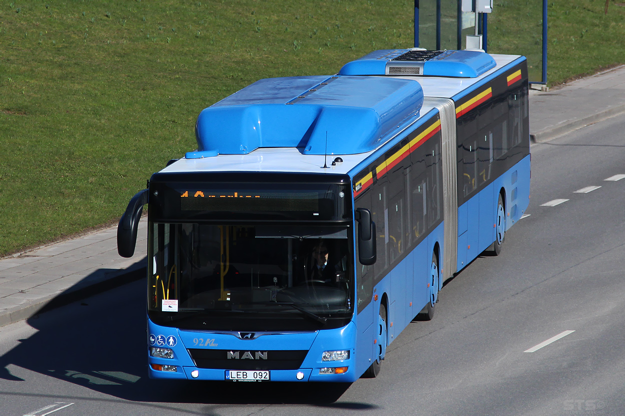 Литва, MAN A23 Lion's City G NG313 CNG № 92