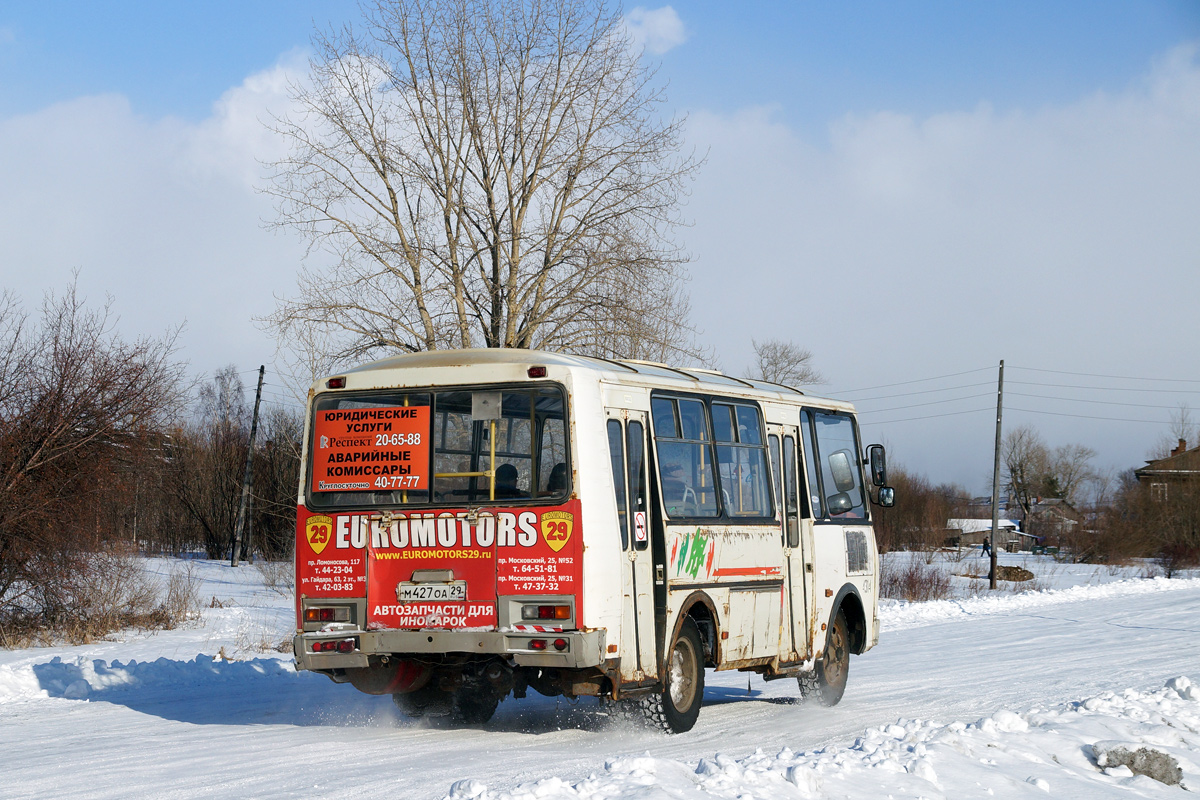 Архангельская область, ПАЗ-32054 № М 427 ОА 29