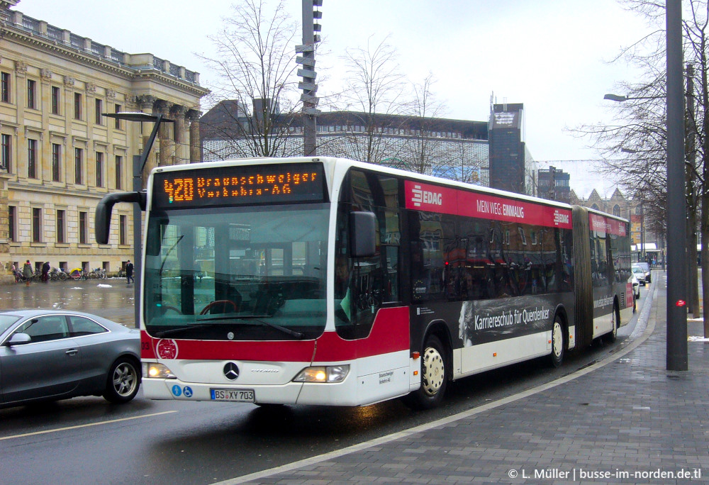 Нижняя Саксония, Mercedes-Benz O530G Citaro facelift G № 0703