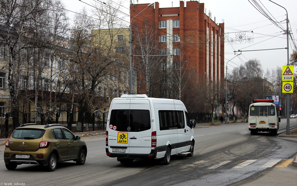 Novosibirsk region, Luidor-22360C (MB Sprinter) # С 409 ОУ 154