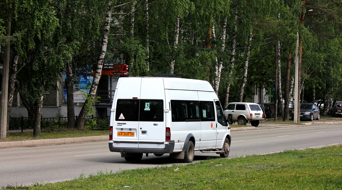 Свердловская область, Нижегородец-222702 (Ford Transit) № КА 260 66