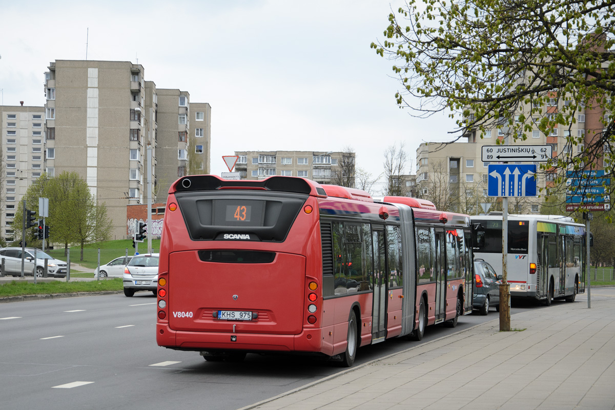 Литва, Scania Citywide LFA № V8040