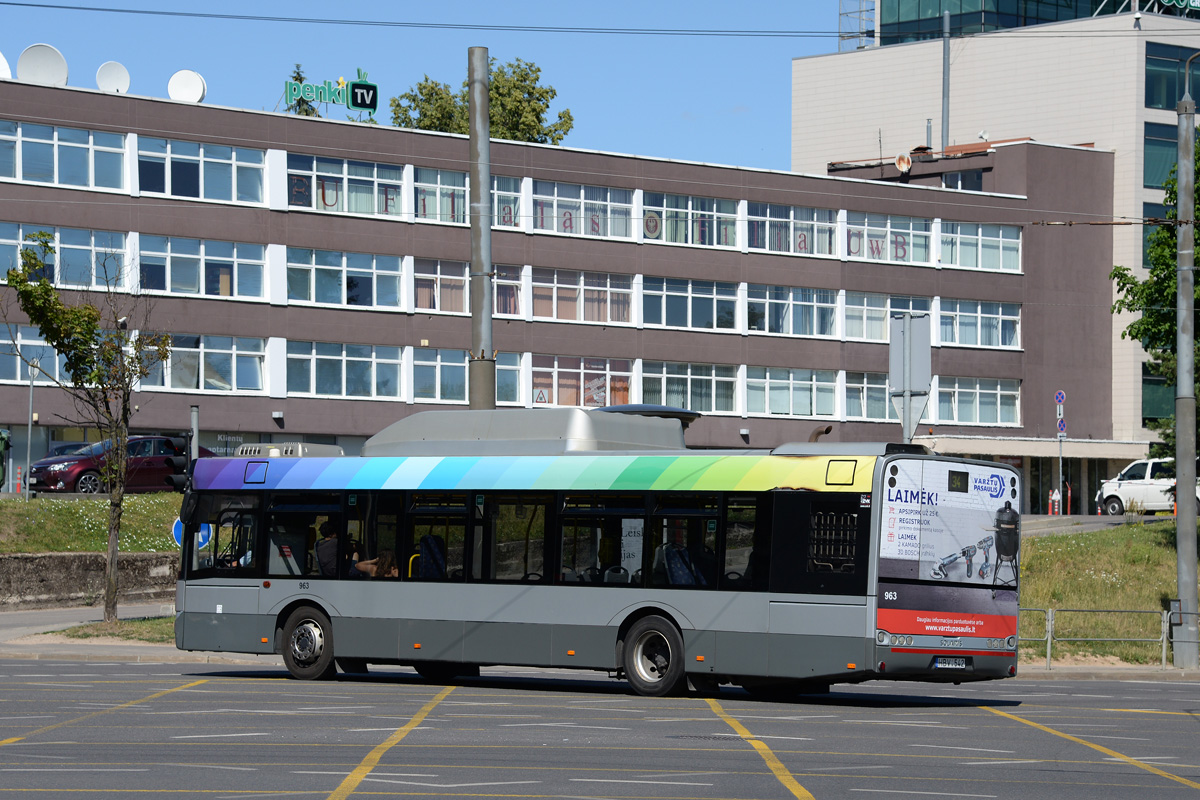 Литва, Solaris Urbino III 12 CNG № 963