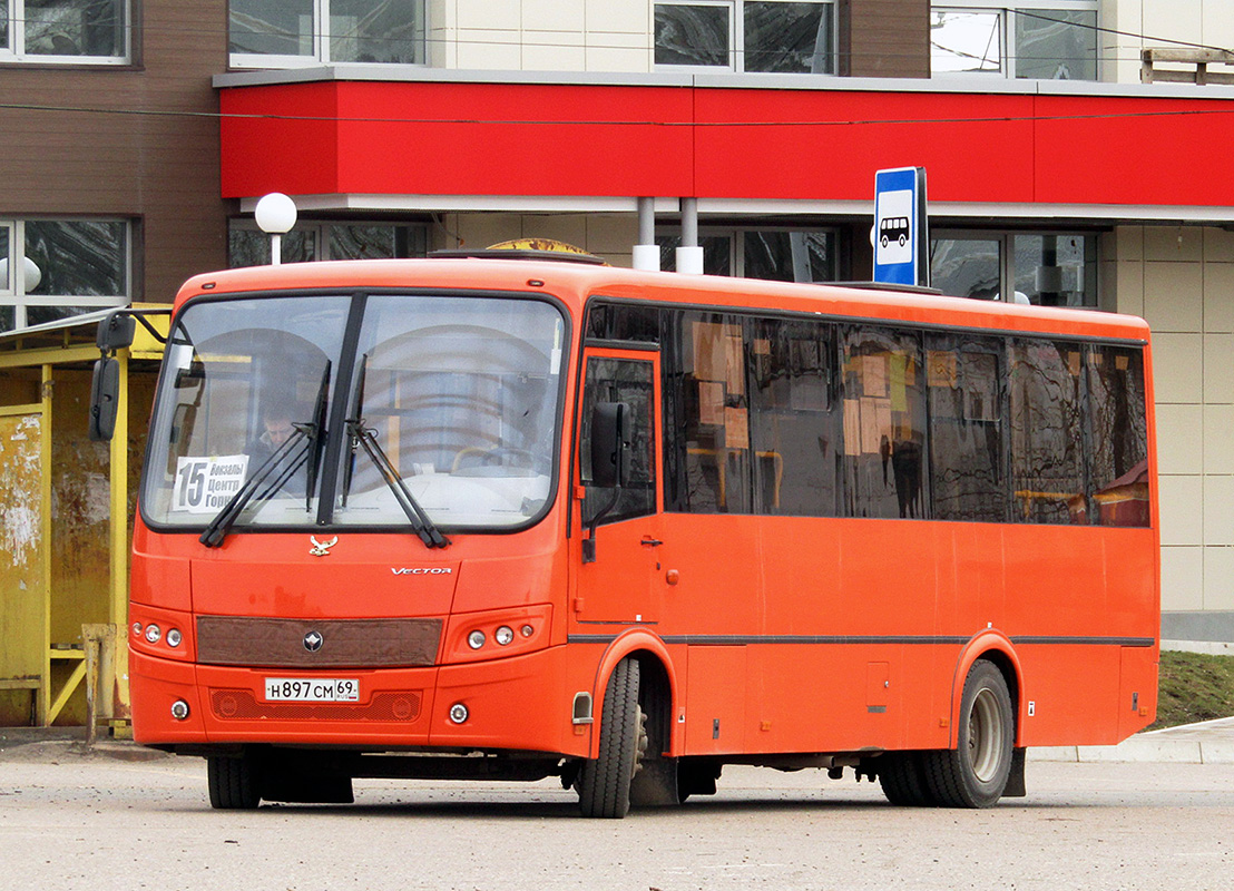 Тверская область, ПАЗ-320414-04 "Вектор" № Н 897 СМ 69