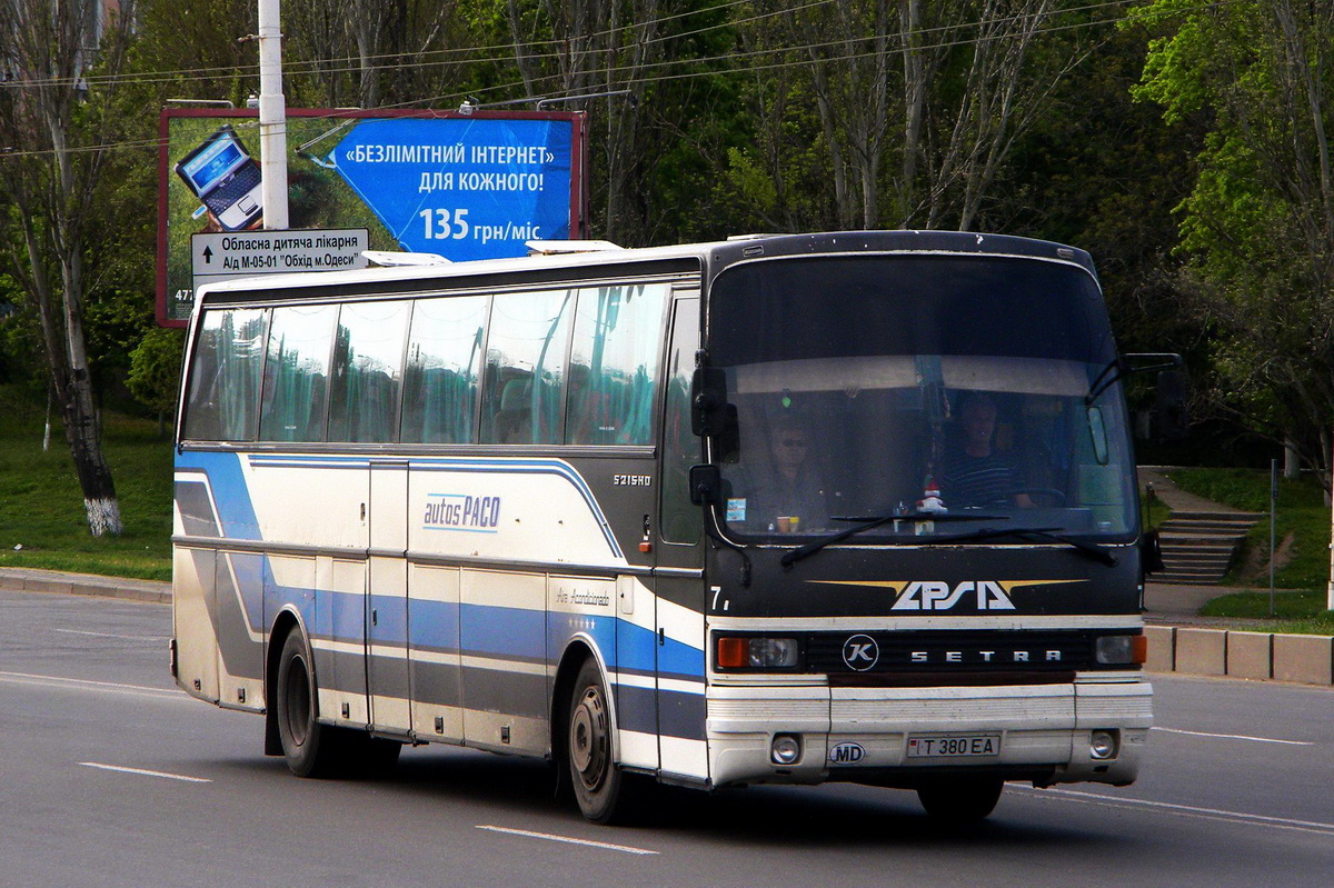 Transnistria, Setra S215HD (Spain) № Т 380 ЕА