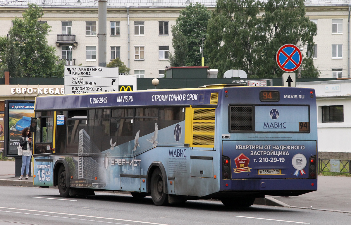 Санкт-Петербург, МАЗ-103.468 № В 188 НУ 178