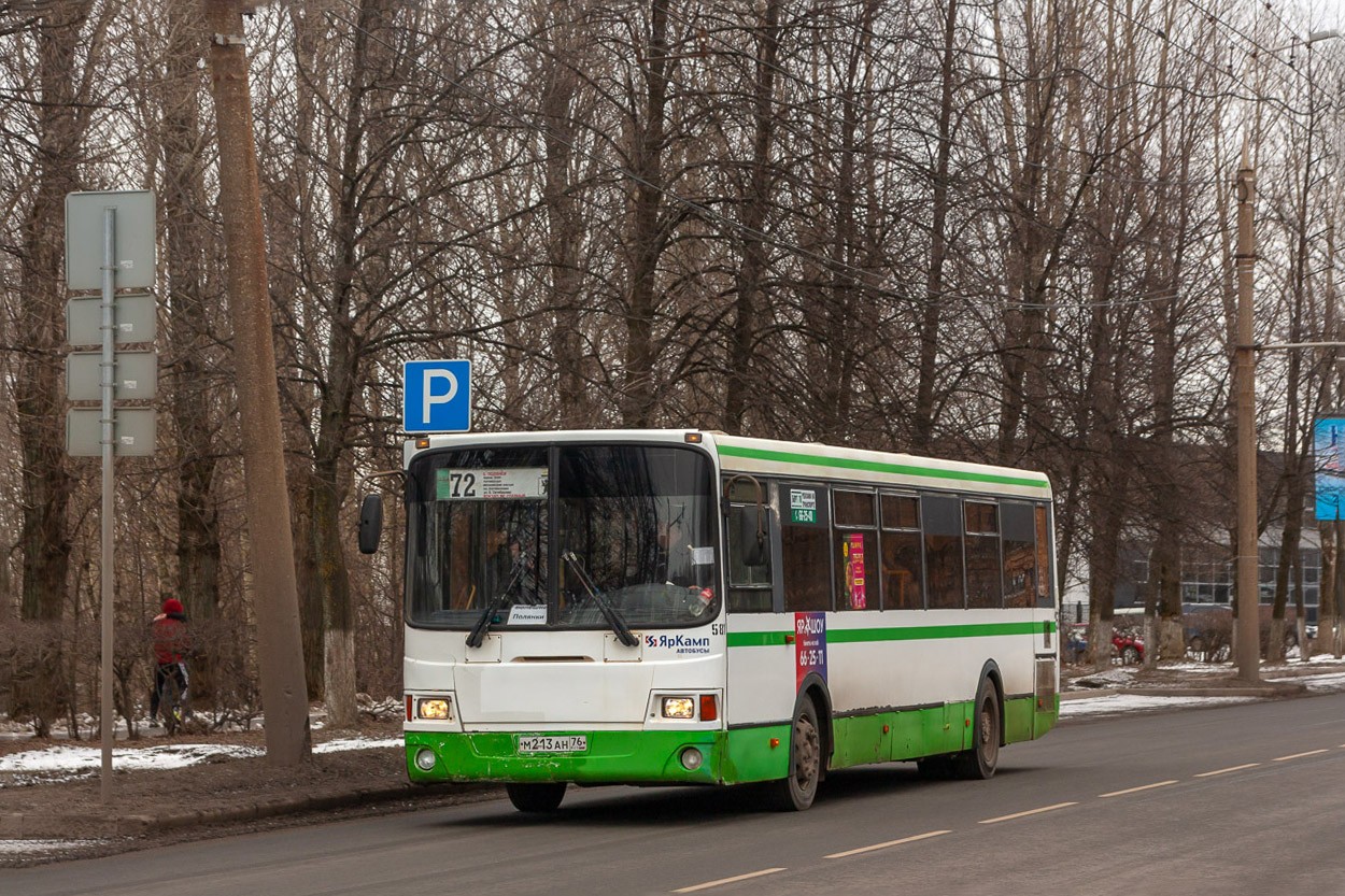 Ярославская область, ЛиАЗ-5256.53 № 581