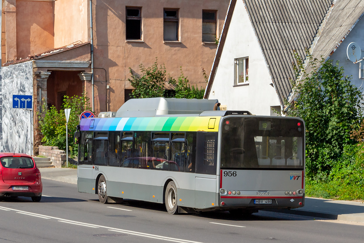 Литва, Solaris Urbino III 12 CNG № 956