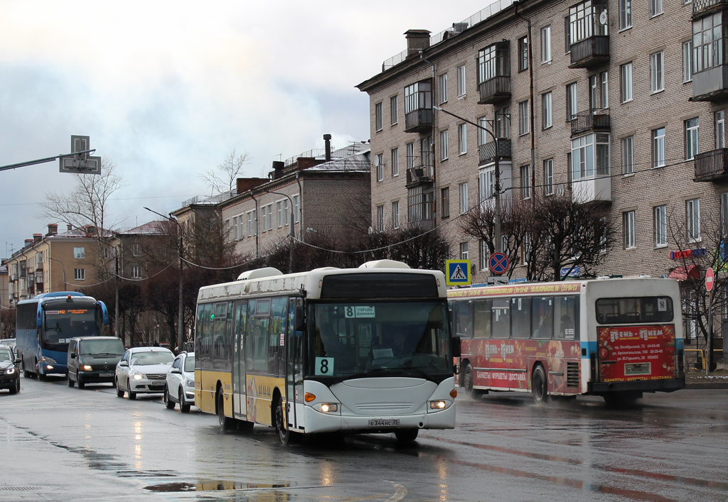 Вологодская область, Scania OmniLink I (Скания-Питер) № Е 344 НС 35