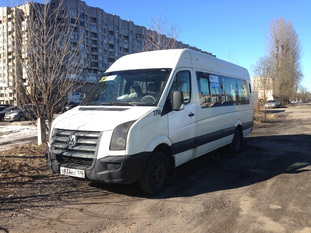 Санкт-Петербург, БТД-2219 (Volkswagen Crafter) № 2755