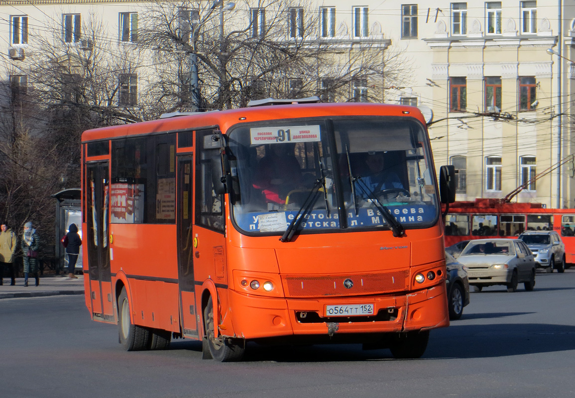 Нижегородская область, ПАЗ-320414-04 "Вектор" № О 564 ТТ 152