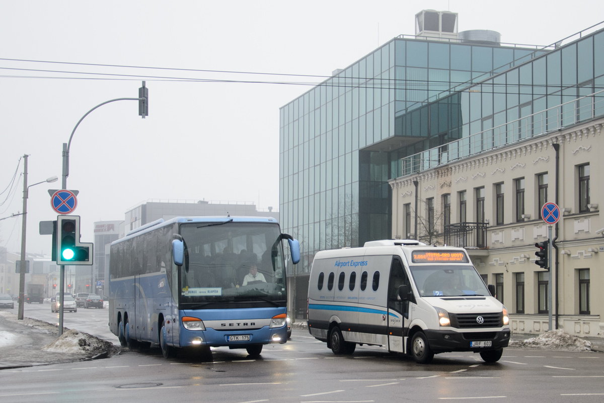 Литва, Setra S416GT-HD/3 № 175; Литва, Altas Tourline № 55