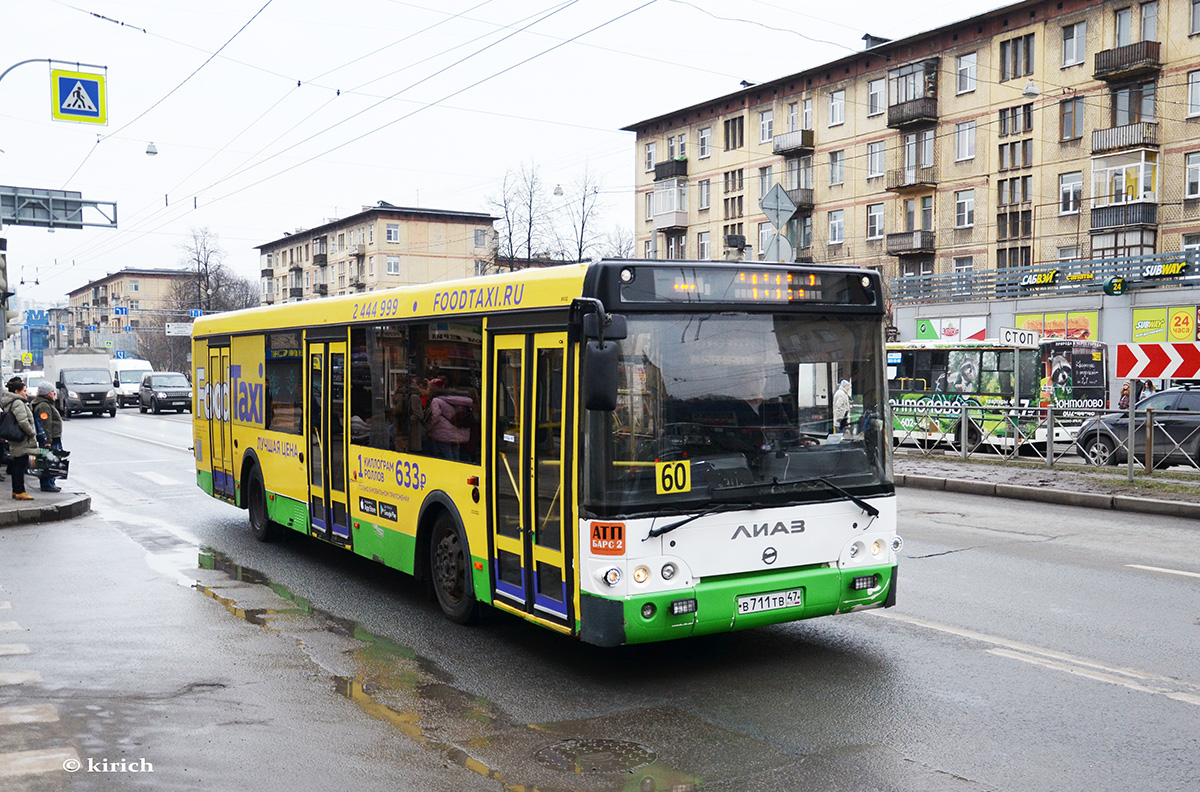 Sankt Petersburg, LiAZ-5292.21 Nr. 018