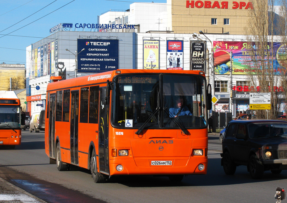 Нижегородская область, ЛиАЗ-5293.60 № 15376