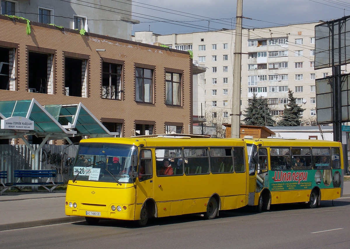 Волынская область, Богдан А09202 № AC 1480 CE