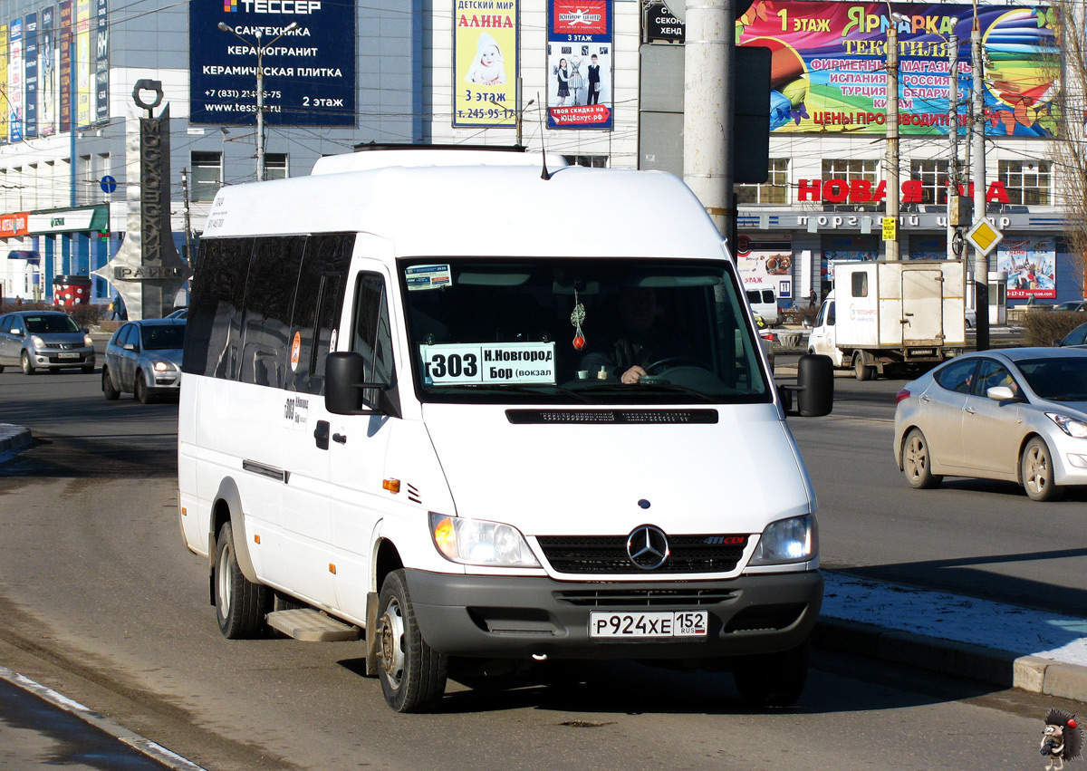 Нижегородская область, Луидор-223236 (MB Sprinter Classic) № Р 924 ХЕ 152 —  Фото — Автобусный транспорт