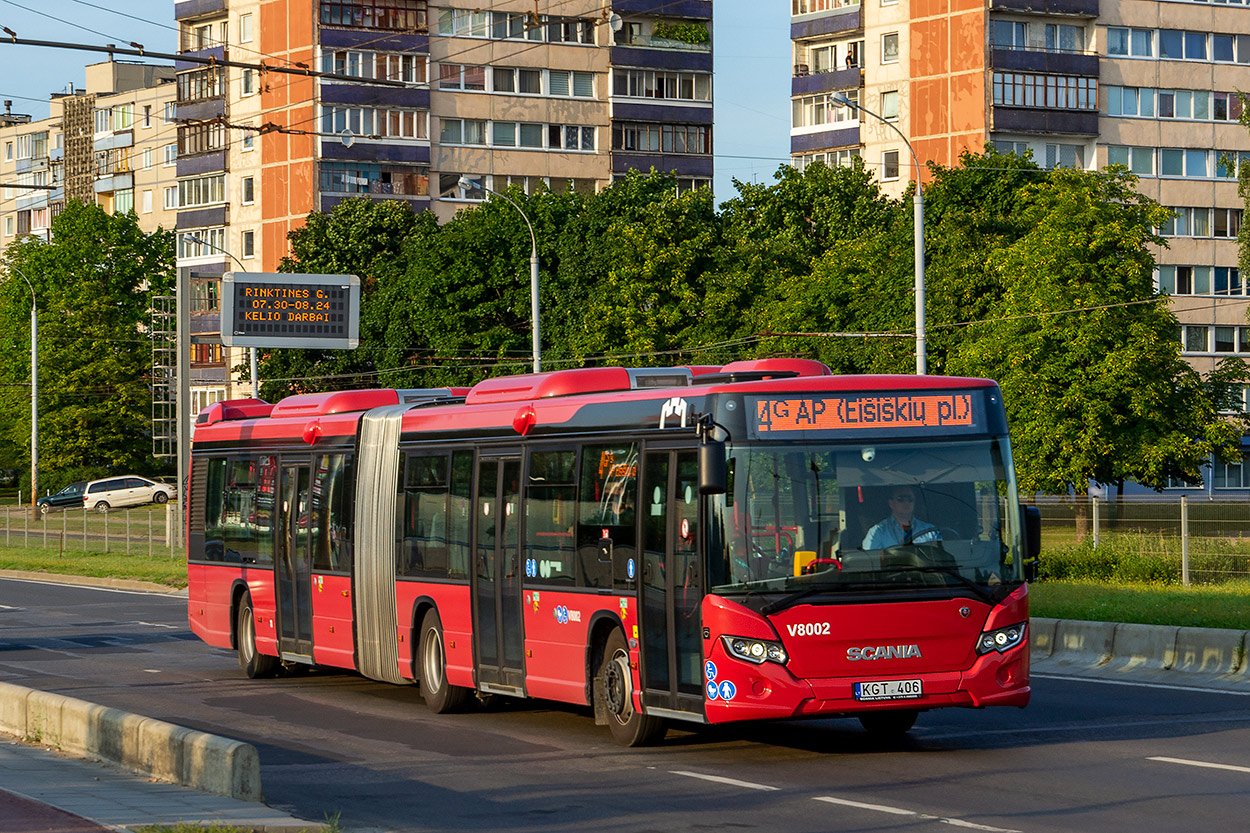 Литва, Scania Citywide LFA № V8002