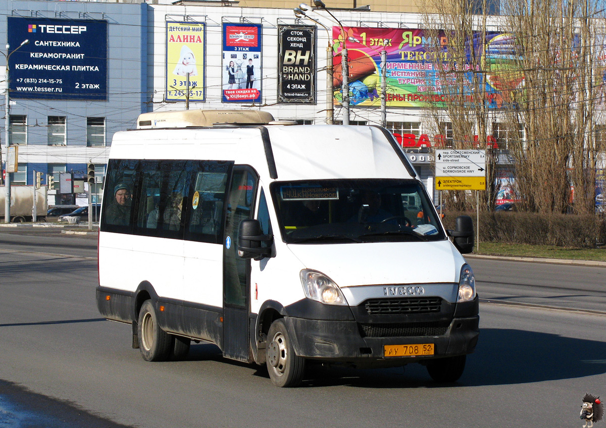 Нижегородская область, Нижегородец-2227UU (IVECO Daily) № АУ 708 52