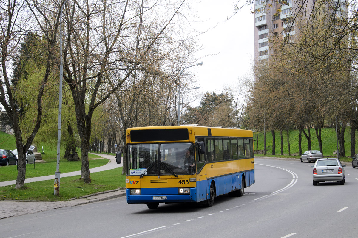 Литва, Mercedes-Benz O405 № 455