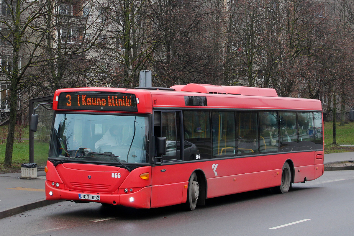 Литва, Scania OmniCity II № 866