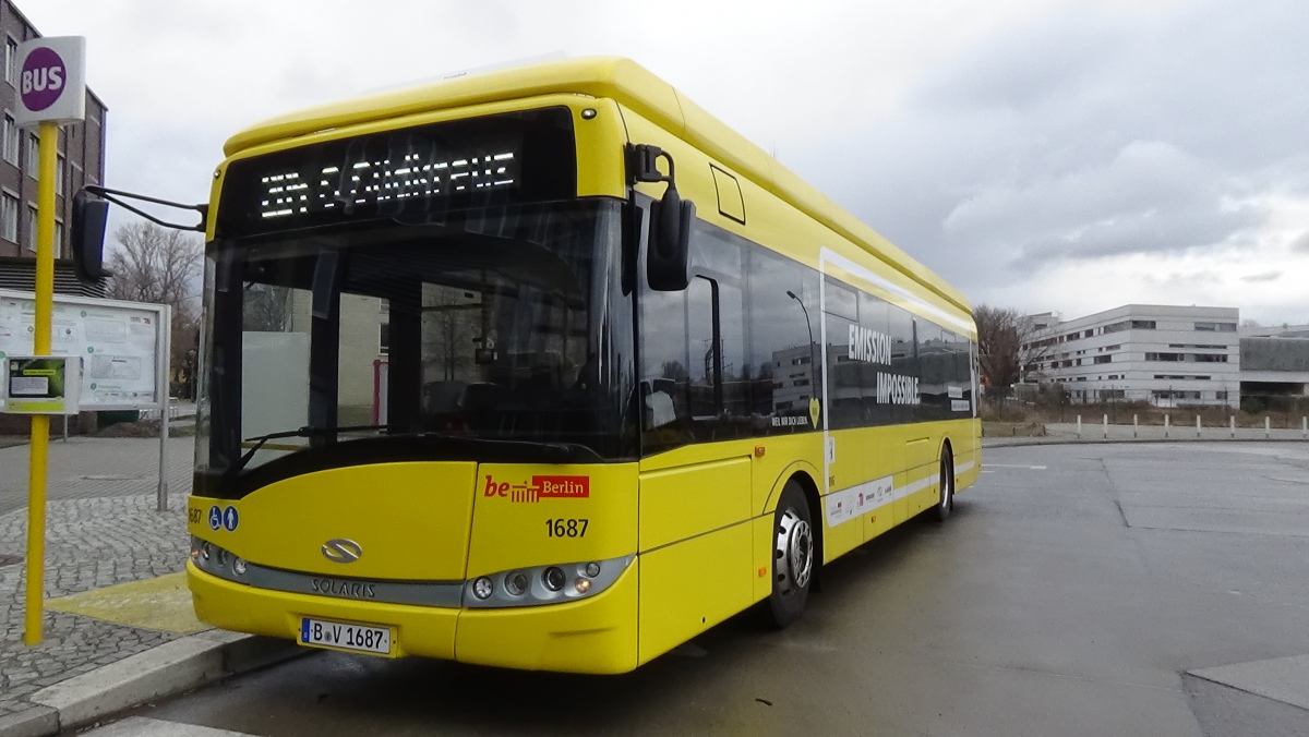Берлин, Solaris Urbino III 12 electric № 1687