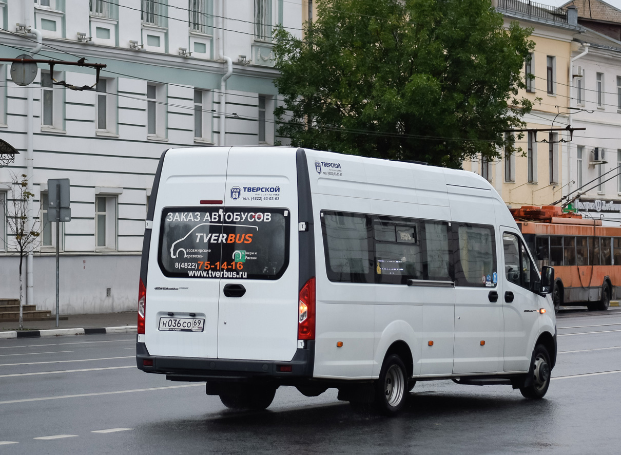 Тверская область, ГАЗ-A65R52 Next № Н 036 СО 69 — Фото — Автобусный  транспорт