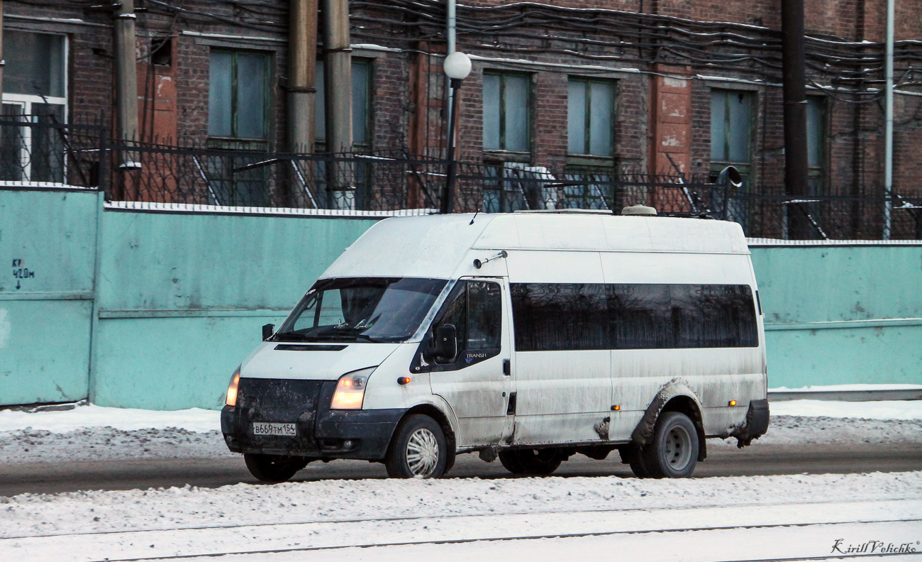 Новосибирская область, Нижегородец-222702 (Ford Transit) № В 669 ТМ 154